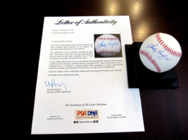 Sandy Koufax 1955 Wsc Brooklyn Dodgers Hof Signed Auto Oml Baseball PSA/DNA Gem - £934.84 GBP