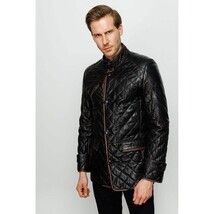 The Martinez Black Leather Men Jacket image 5