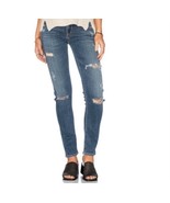 Agolde Chloe Low Rise Slim Skinny Distressed Jeans Kansas City Women&#39;s 24 - £30.21 GBP