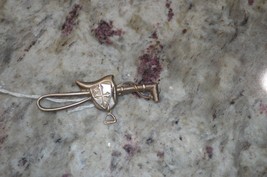 Vintage Beau Sterling Silver Horse Crop Pin Brooch English Riding 925 - £18.87 GBP