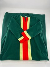 Vintage Vanity Fair Robe Womens Size 10 Green Red  Christmas Night Gown ... - $60.43