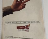 1994 Basic Cigarettes Vintage Print Ad Advertisement pa19 - £6.30 GBP