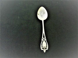 Antique Five O’Clock  Monticello - Engraved by Lunt Sterling Silver Tea Spoon, M - $61.00