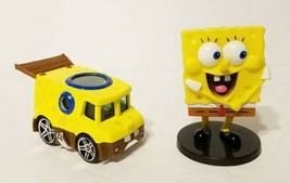 Spongebob SquarePants Lot of 2 : 1 2012 Hot Wheels Truck + 2018 Figure EUC - $6.99