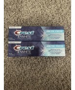 Lot of 2, Crest 3D White Arctic Fresh Toothpaste, 3.8OZ, EXP 2026 - $12.95 CAD