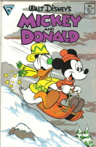 Primary image for Walt Disney's Mickey and Donald Comic Book #2 Gladstone 1988 VERY FINE- UNREAD