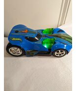 Toy State Hot Wheels Turbo Expander Twin Mill III blue green lights soun... - $40.00
