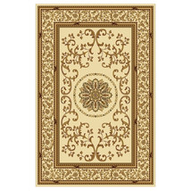 Radici 1419-1311-IVORY Noble Rectangular Ivory Traditional Italy Area Ru... - $286.37