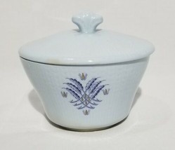 Vintage Rorstrand Louis Adelborg Swedish Grace Art Deco Wheat Creamer Sugar Bowl - £14.21 GBP
