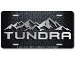 Toyota Tundra Inspired Art Gray on D. Plate FLAT Aluminum Novelty Licens... - $17.99