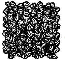 Golden Spring Bloom Pattern - $3.00