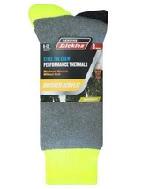 Dickies 3 Pairs Steel Toe Crew Midweight Brushed Acrylic Thermal Socks S... - $15.99