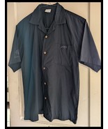 Men&#39;s Short Sleeve Button Up Embroidered Black Delmar Horse Racing Shirt... - $33.66 CAD