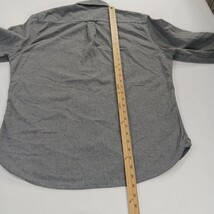 JACHS Men's Size Large Heavyweight Gray Cotton Blend Long Sleeve Shirt RN#123913 image 7