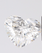 LAB GROWN 2.01 Cts HEART SHAPE F Color VS1 Clarity IGI CERTIFIED CVD Dia... - £485.73 GBP