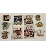 Baltimore Orioles Cal Ripken Jr. 6 Lapel Pins plus bonus Magnets Rare Lot - $28.71