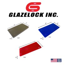 Glazelock Flat Plate Shims  Plastic  2&quot; x 4&quot; (sheets of 12) - $42.99+