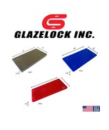 Glazelock Flat Plate Shims  Plastic  2&quot; x 4&quot; (sheets of 12) - $42.99+