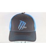 Deadstock Vintage Y2K Monster Energy Drink Hydro Spell Out Trucker Hat S... - $81.83 CAD