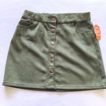Girls Army Green Woven Skirt  XXL 18 NEW - £6.42 GBP