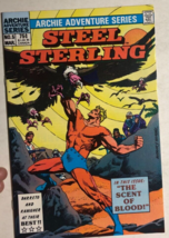 Steel Sterling #5 (1984) Archie Adventure Comics VG+/FINE- - £11.93 GBP