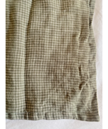 Threshold Studio McGee Linen Throw Pillow Cover Sham Euro Green Gray Pla... - €33,76 EUR