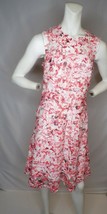 NWT Elie Tahari Kaisa Floral Lace Dress Redstone Size 6 - MSRP $448 - £116.85 GBP