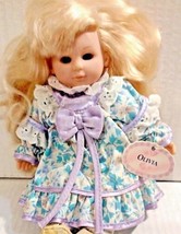 Gigo Doll &quot;Olivia&quot; Toy Dream Collection Olivia Blonde Hair Blue Eyes - £14.01 GBP