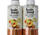2 Pack Hair Food Color Protect Conditioner White Nectarine Pear 10.1oz - £20.90 GBP