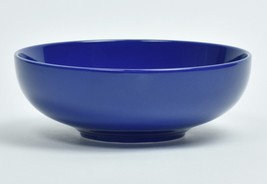 Cobalt Blue  7.75&quot; Ceramic Pasta Bowl Set of 4 by Omni Housewares - £60.00 GBP