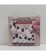 Vintage J.S.N.Y. Kitchen Cows Novelty 4 Measuring Spoon Set - $60.98 CAD