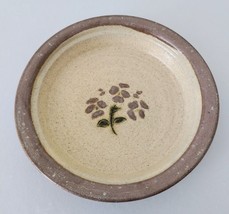 Pottery Pie Plate Hand Made Artist Signed 10 1/2&quot; Diameter  by  1 3/4&quot; Deep - £13.20 GBP