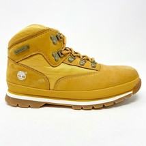 Timberland Euro Hiker Wheat Tan Nubuck Kids Outdoor Hiking Boots 96975 - $44.95