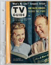 TV Guide September 11, 1953 Ralph Edwards  Marlin Perkins  What's My Line? - £23.61 GBP