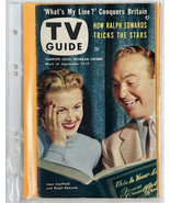 TV Guide September 11, 1953 Ralph Edwards  Marlin Perkins  What&#39;s My Line? - £23.37 GBP