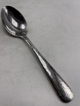 Reed &amp; Barton HAMMERED ANTIQUE GLOSSY Stainless Flatware Tablespoon - $17.14