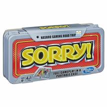 Sorry! Classic Hasbro Game Road Trip Travel Edition - £15.81 GBP