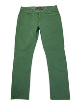 Untuckit Mens 36 Pants Green Straight Fit 31&quot; Inseam Stretch Pima Cotton... - £19.18 GBP