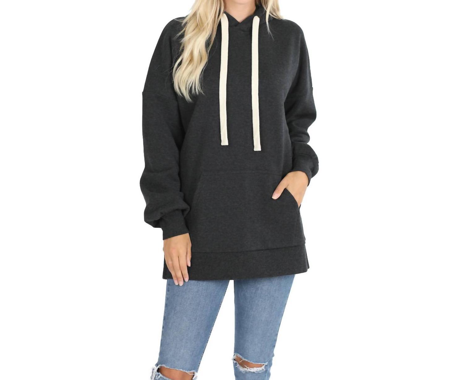 Zenana In The Hood Hoodie Size L - $34.65