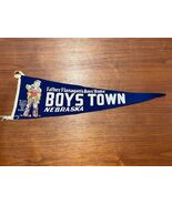 Vintage Father Flanagan&#39;s Boy Home Boys Town Nebraska Souvenir Pennant K... - $41.61 CAD