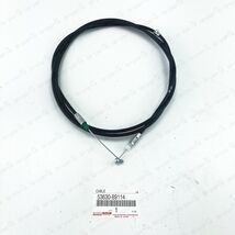 NEW GENUINE TOYOTA 89-95 4RUNNER PICK UP HOOD LOCK RELEASE CABLE 53630-8... - $36.51