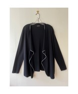 J.McLaughlin Sz L Black Gray Cardigan Sweater Open Cascad Soft Knit - €29,27 EUR J.McLaughlin Sz L Black Gray Cardigan Sweater Open Cascad Soft Knit - €29,27 EUR