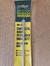 NOS Vintage Harada Antenna Am Fm radio mr-13 for dodge  plymouth 1968 - 1977 - £50.97 GBP