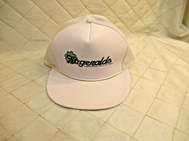 Fitzgeralds Hotel Casino Hat Reno NV White Snapback Trucker Cap One Size - £18.99 GBP