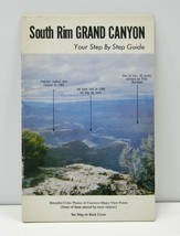 1976 South Rim Grand Canyon Tourist Step by Step Guide Color Photos Booklet Vtg - £3.88 GBP