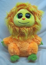 Ty Boos Frizzys Tang The Orange Yellow & Green Monster 13" Plush Stuffed Animal - $19.80