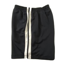 Speedo Athletic Shorts Mens size Large Elastic Waist Drawstring Stripes Black - £17.71 GBP