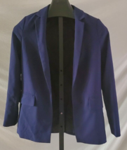 Banana Republic Navy Blue  Polyester Suit Jacket Blazer size 0 - £14.78 GBP