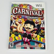 Carnival Games (Nintendo Wii, 2007) Video Game Complete with Manual CIB - $7.37