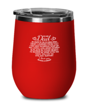 Dad Wine Glass What I Learned From You Red-WG - £20.32 GBP